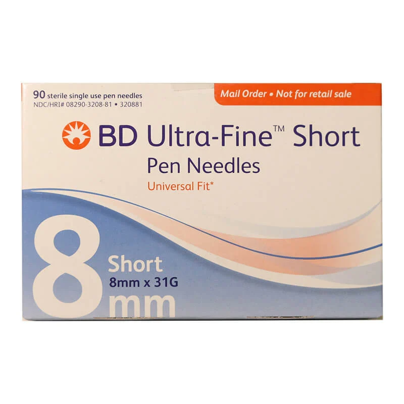 BD Ultra-Fine Nano Pen Needles 32g 8mm 100 ct - Not For Retail