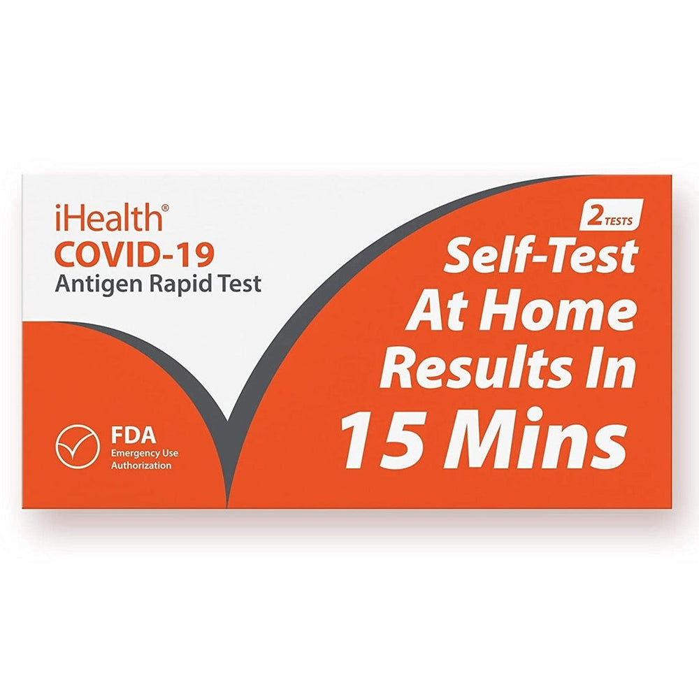 iHealth COVID-19 Antigen Rapid Test - Includes 2 Tests