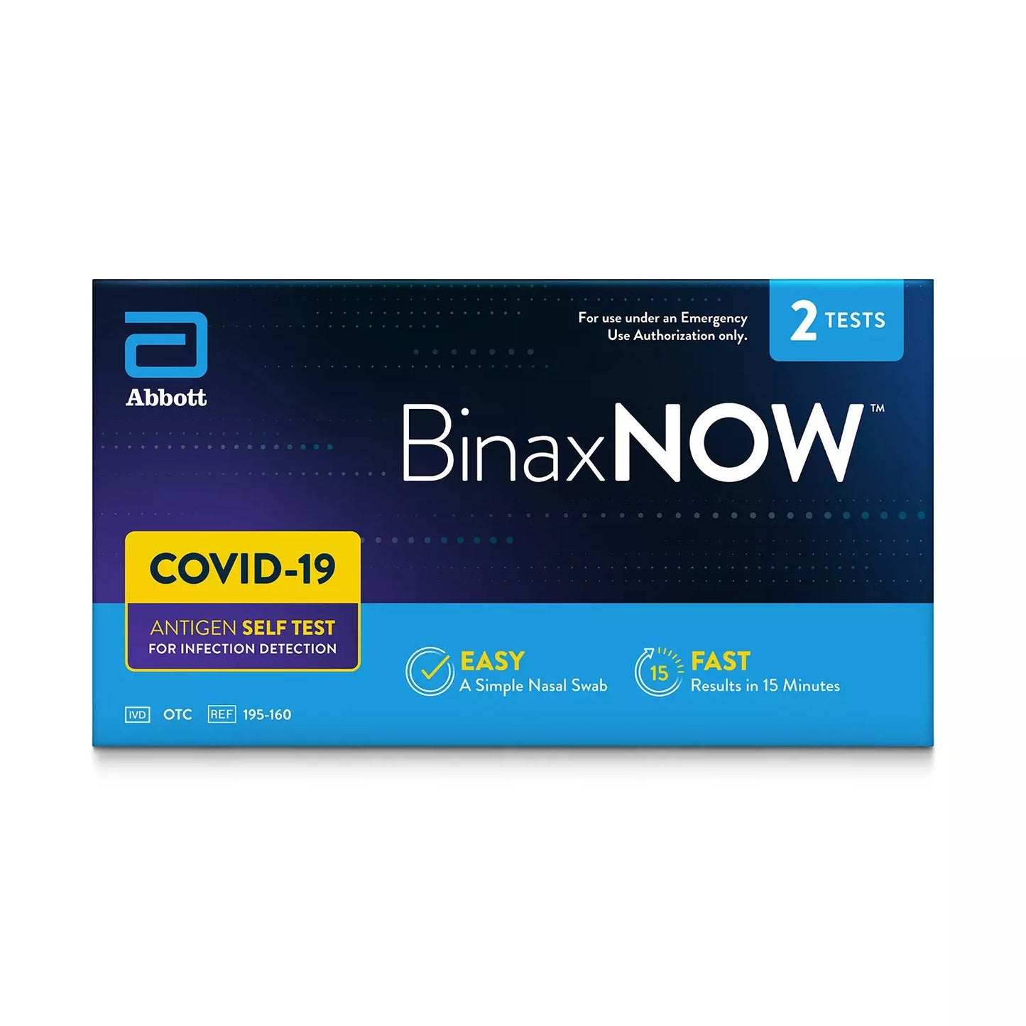 BinaxNOW COVID-19 Antigen Self Test (2 ct.)