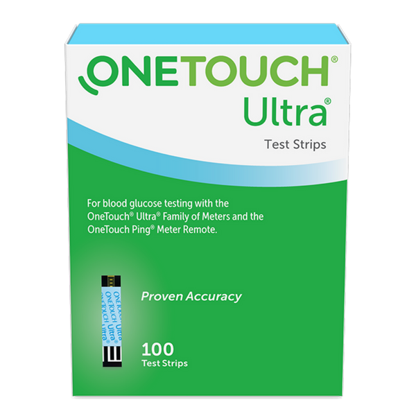 One Touch Ultra 100 Test Strips - 100ct