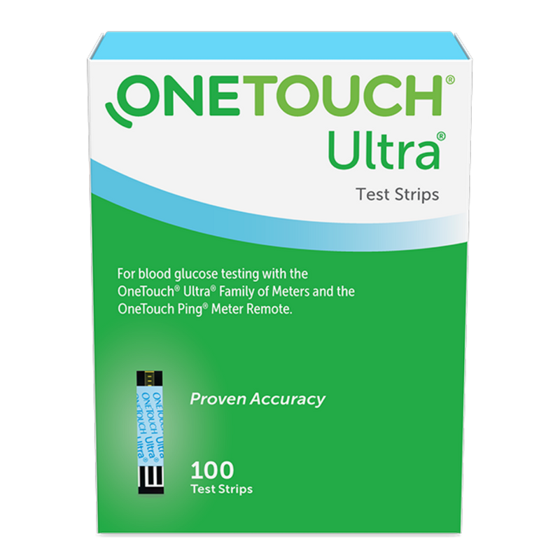 One Touch Ultra 100 Test Strips - 100ct