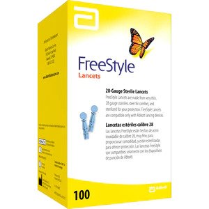 FREESTYLE LANCETS 28G 100ct